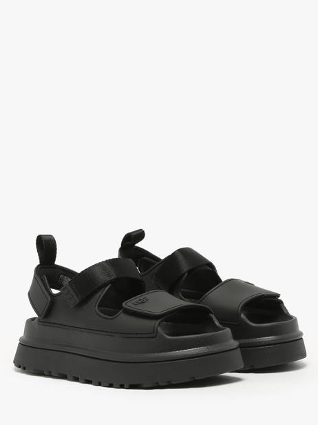Sandalen Uit Leder Ugg Zwart women 1152685 ander zicht 1